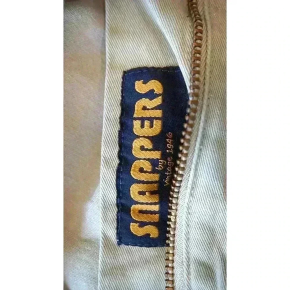 VINTAGE 1946 Snappers Elastic Waist Men's 5.5 Inch Stretch Shorts In Sage, Size - Picture 6 of 13